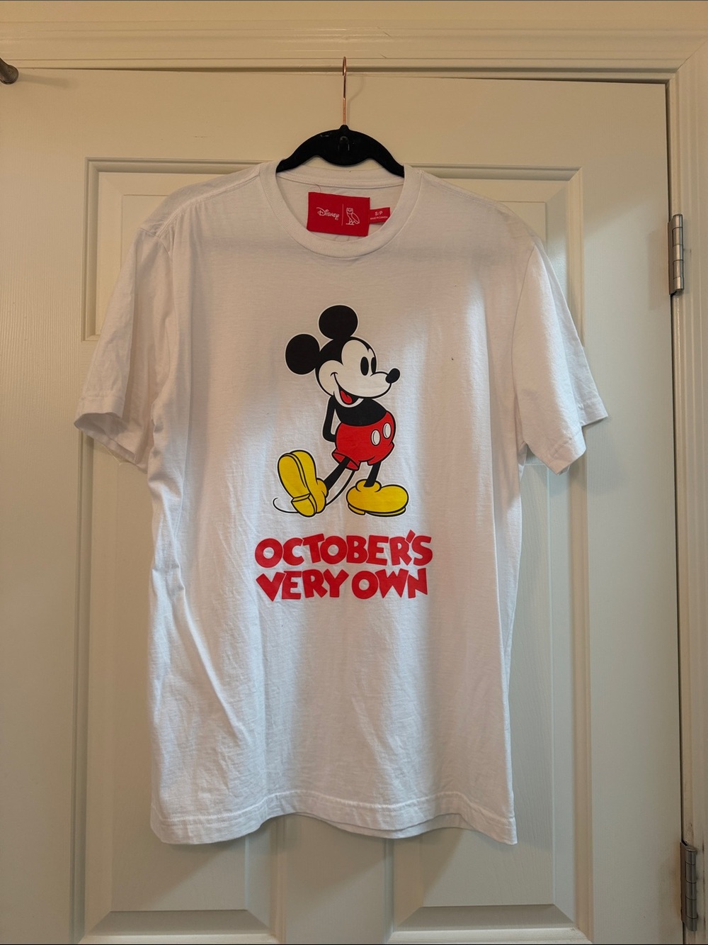 October's Very Own x Disney White Mickey Mouse Graphic Tee